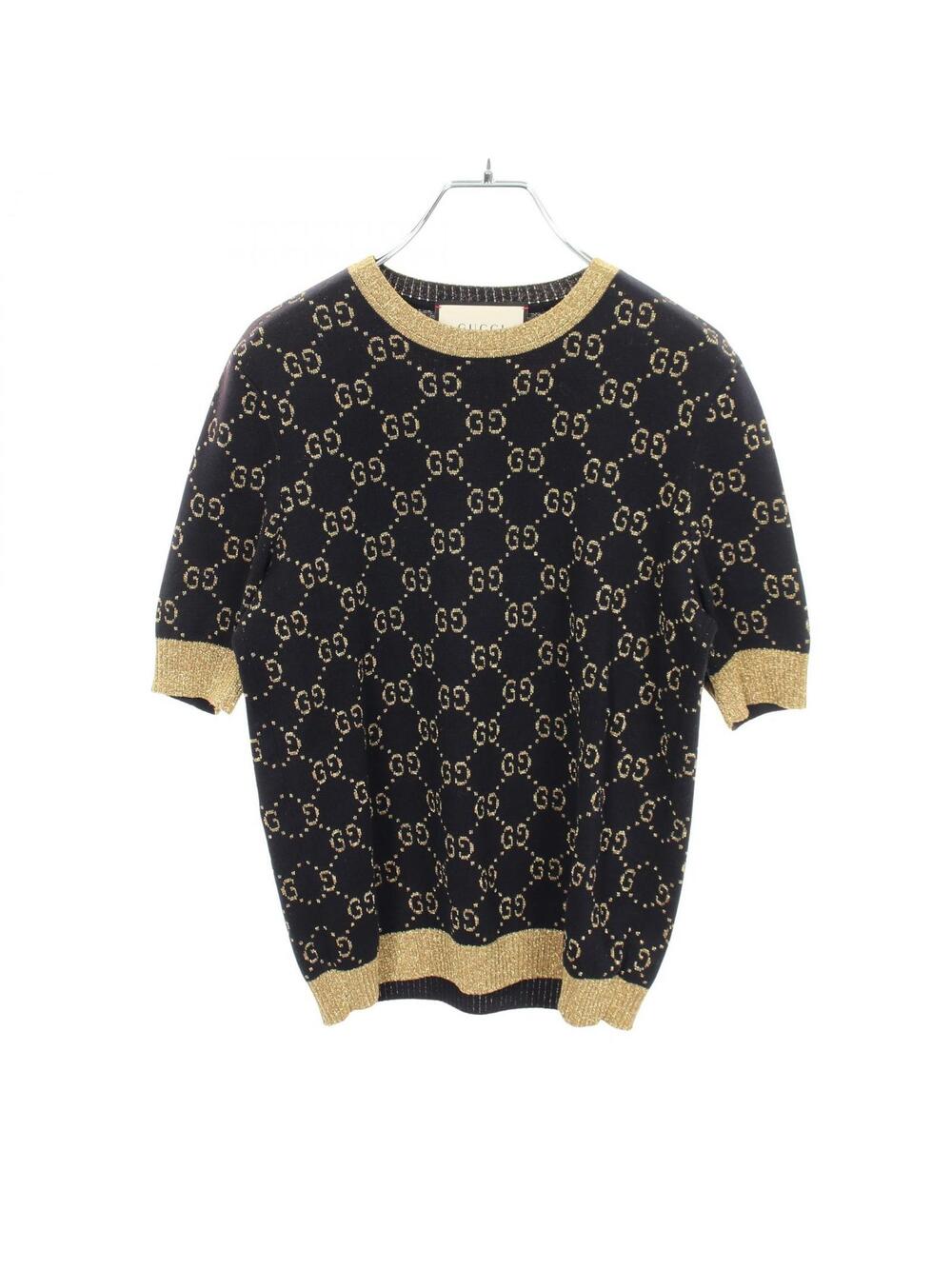 Gucci Gg Cotton Lame Short Sleeve #273303G51B